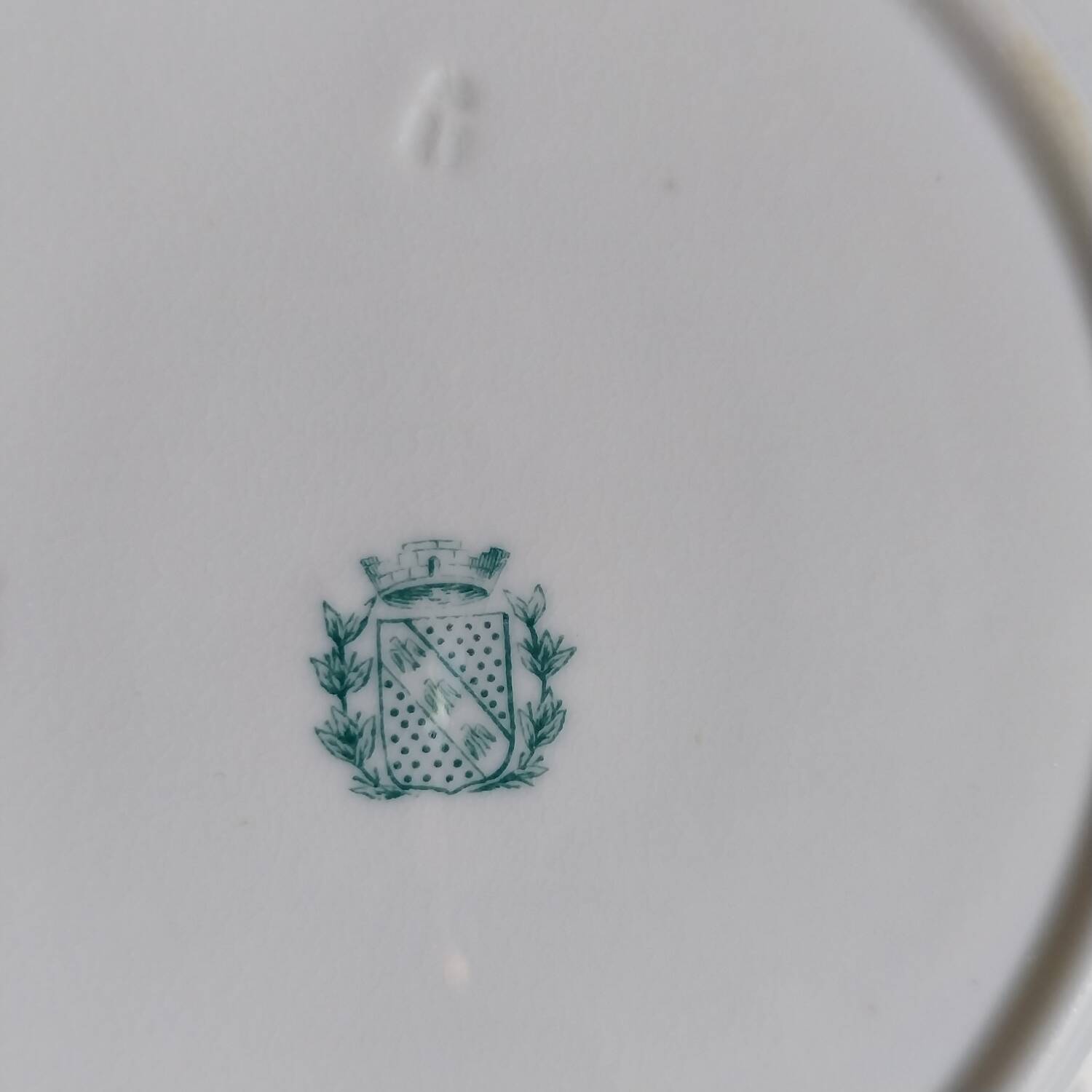 Old dessert plate Sarreguemines