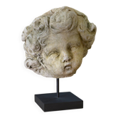 Sculpture en pierre reconstituée style antique XXème