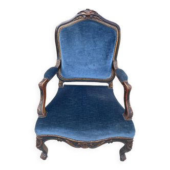 Louis XV style armchair from the 19th century