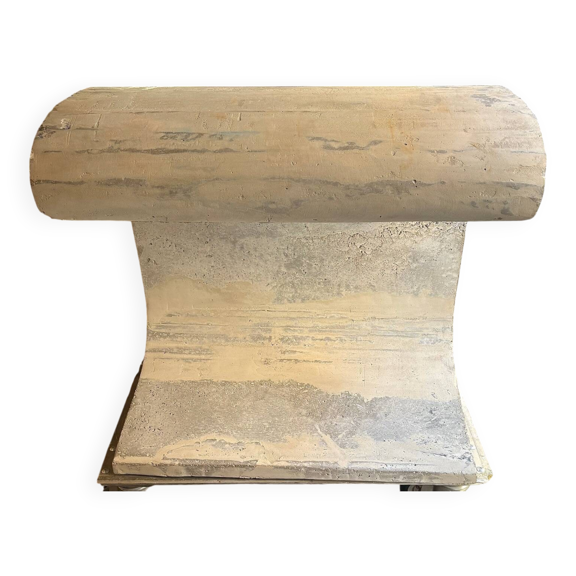 Lampadaire en béton « Borne » de Le Corbusier