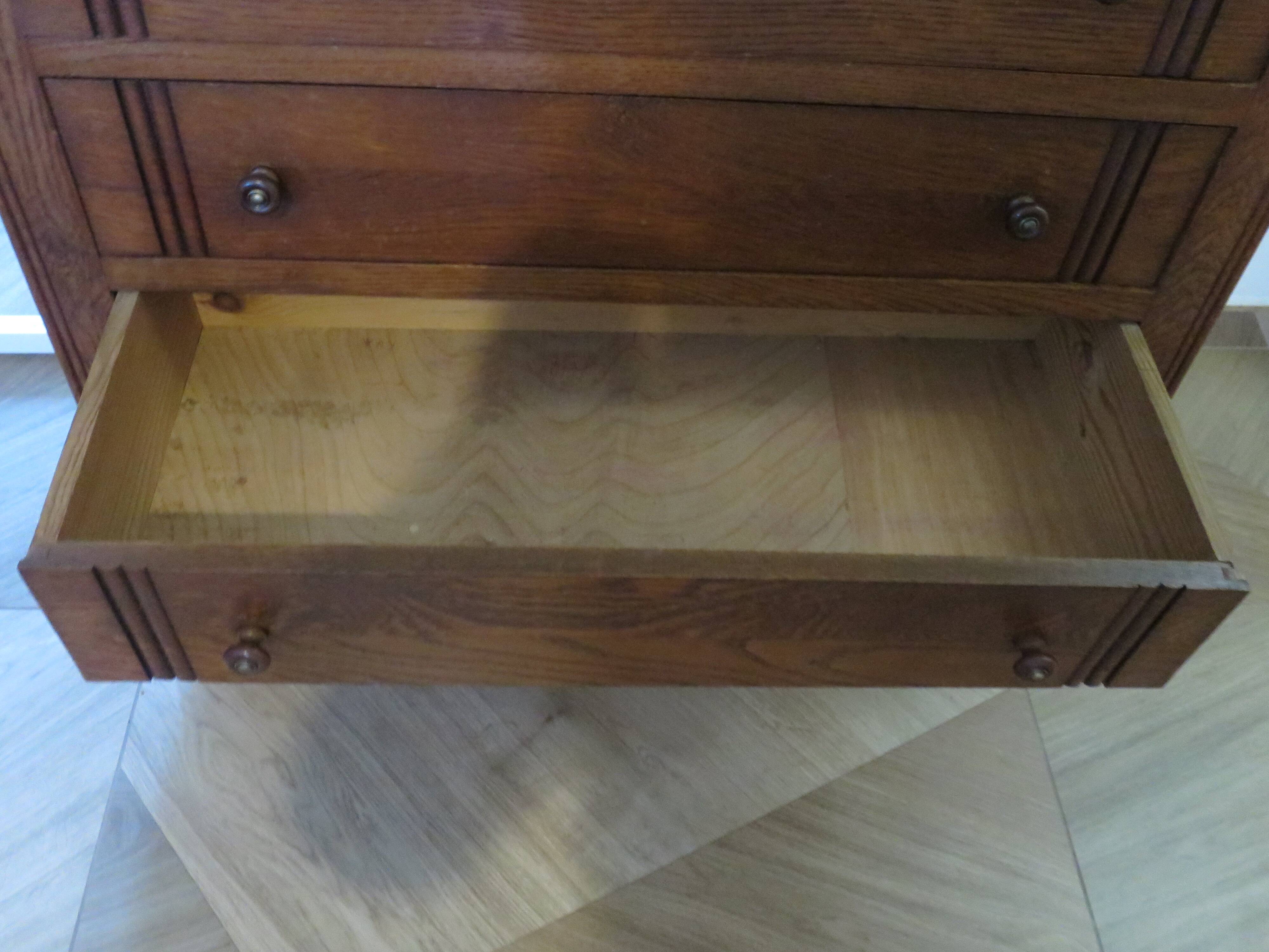 Rare - Jolie commode 4 tiroirs -Vintage - Frêne - Années 50
