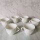 Porcelain cups and saucers Limoges Bernardaud