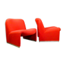 Set of 2 Alky armchairs by Giancarlo Piretti for Castelli, 1970s