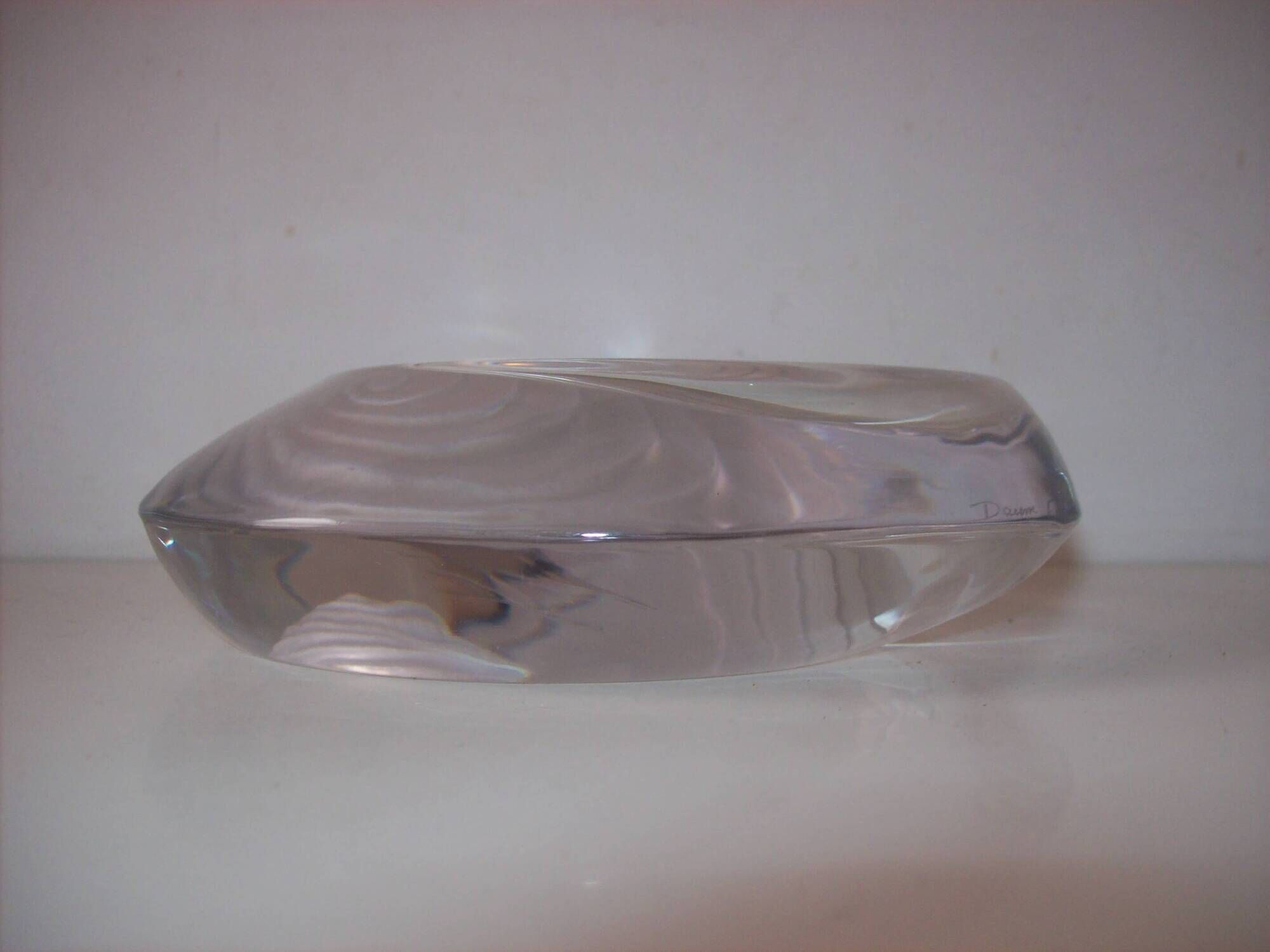 Daum ashtray and pocket tray