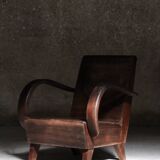 Art Deco design armchair all wood 1930