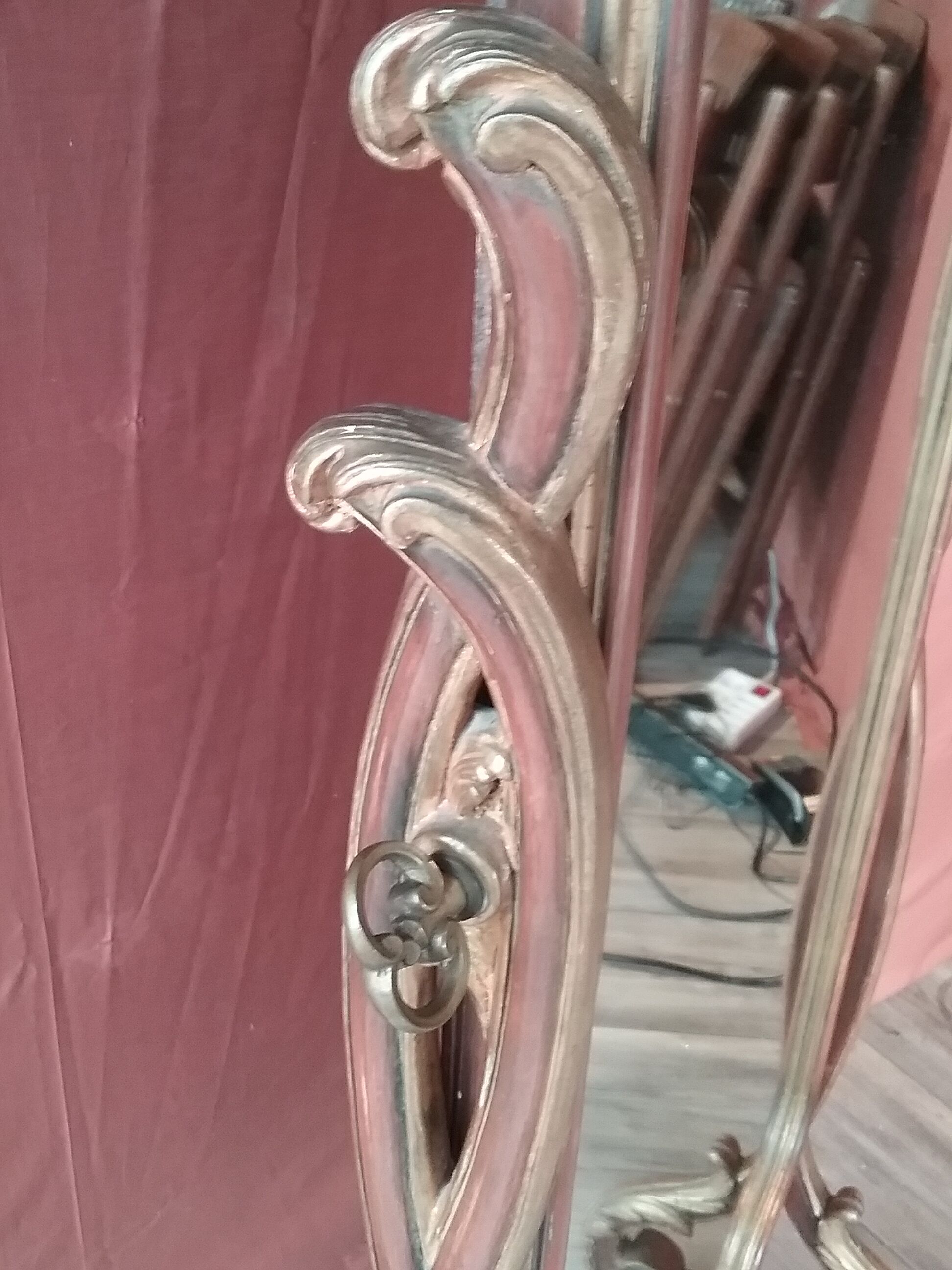 Golden wooden psyche 176x73cm