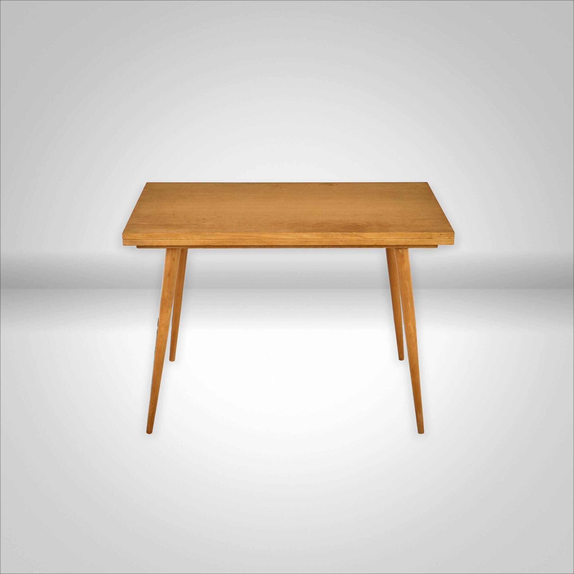 Extendable Low Table, 1960s Czechoslovakia