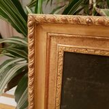Portrait of ancient man, oil on canvas, gilded frame 19th century