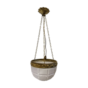 suspension en verre art
