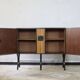 1960s rattan sideboard similar to Audoux & Minnet.