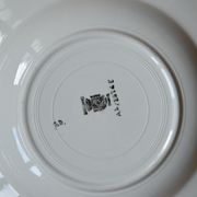 Lot dépareillées de 3 assiettes Digoin et Sarreguemines