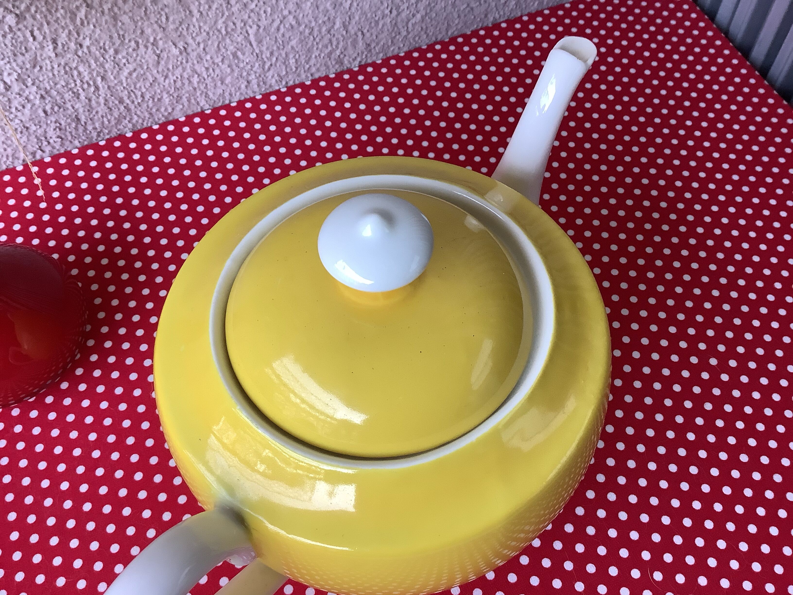 Teapot Limoges F. Legrand - Yellow Co.