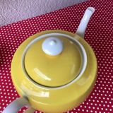 Théière Limoges F. Legrand & Cie jaune