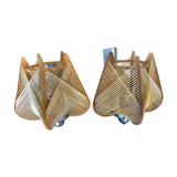 Pair scandinavian sconces