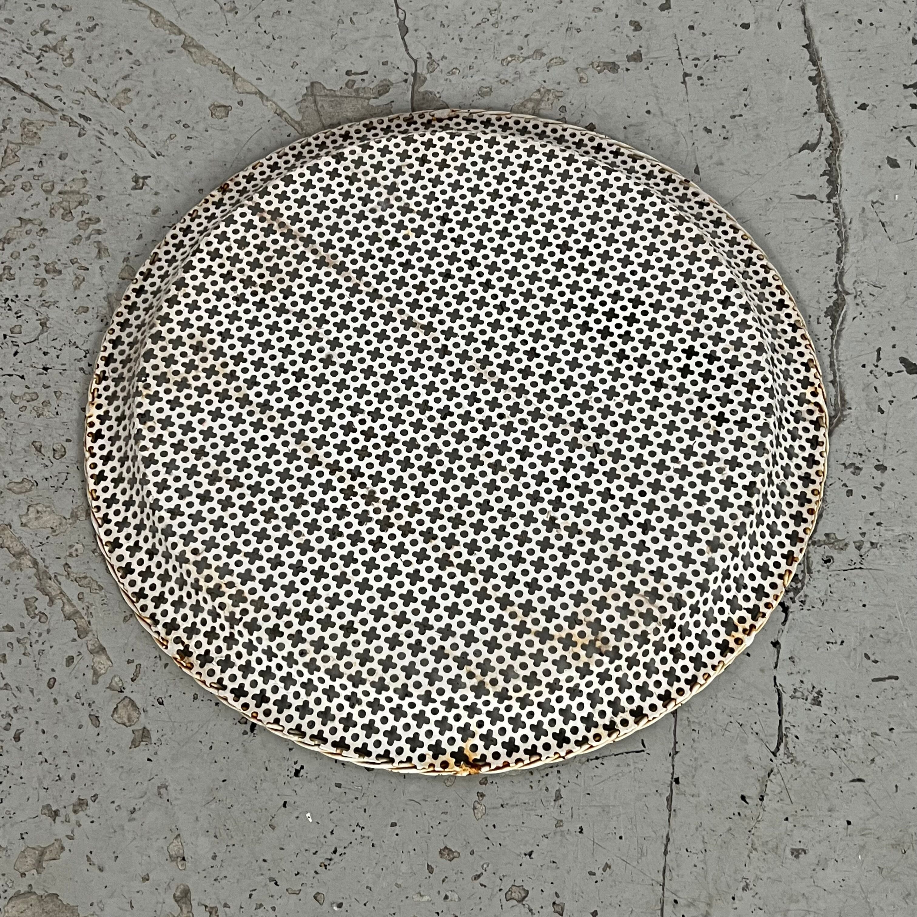 Metal top by Mathieu Matégot France 1950