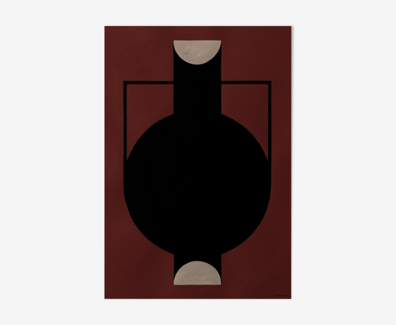 Silhouette d’un vase 04