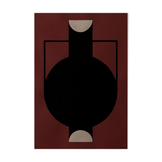 Silhouette d’un vase 04