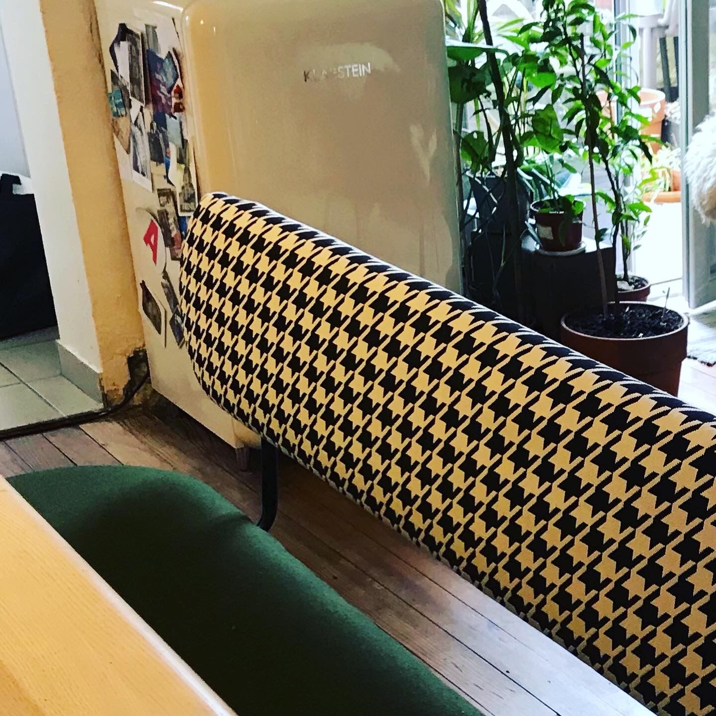 Upholstered bench