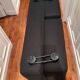 Chauffeuse convertible Trix tissu noir / Lit d'appoint Kartell