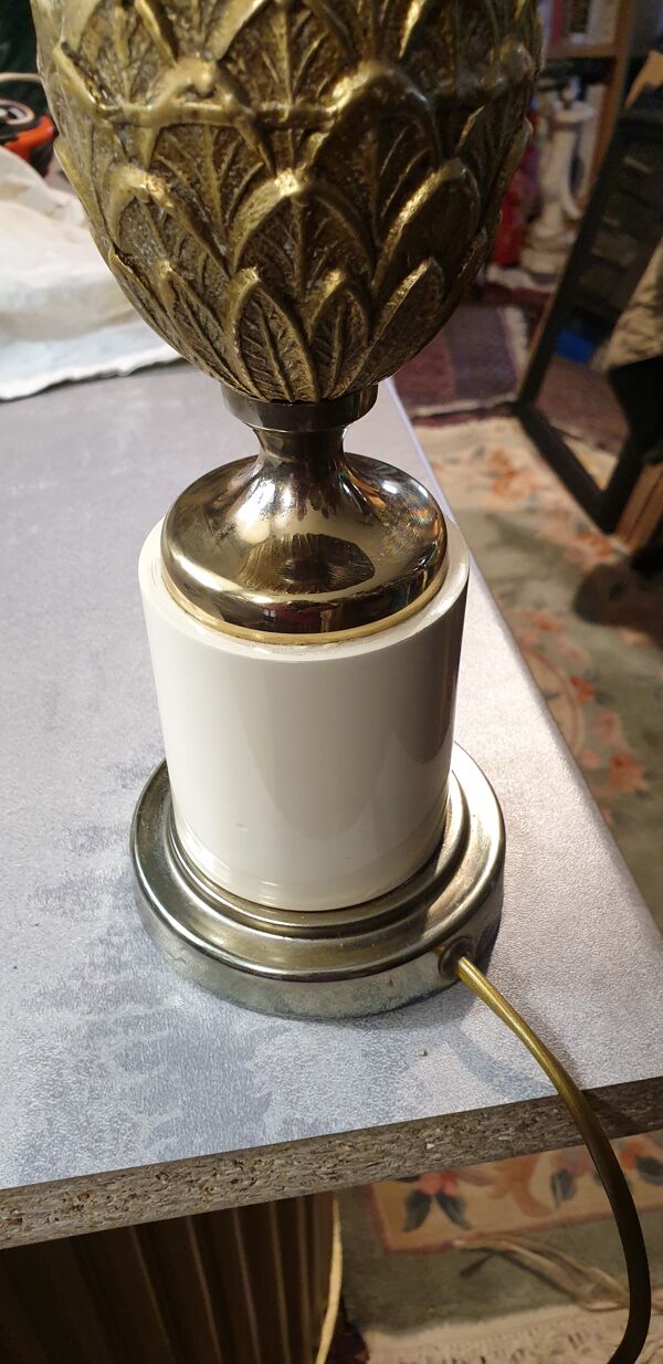 Lampe ananas  vintage