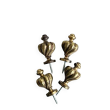 Small old metal tips for stairs