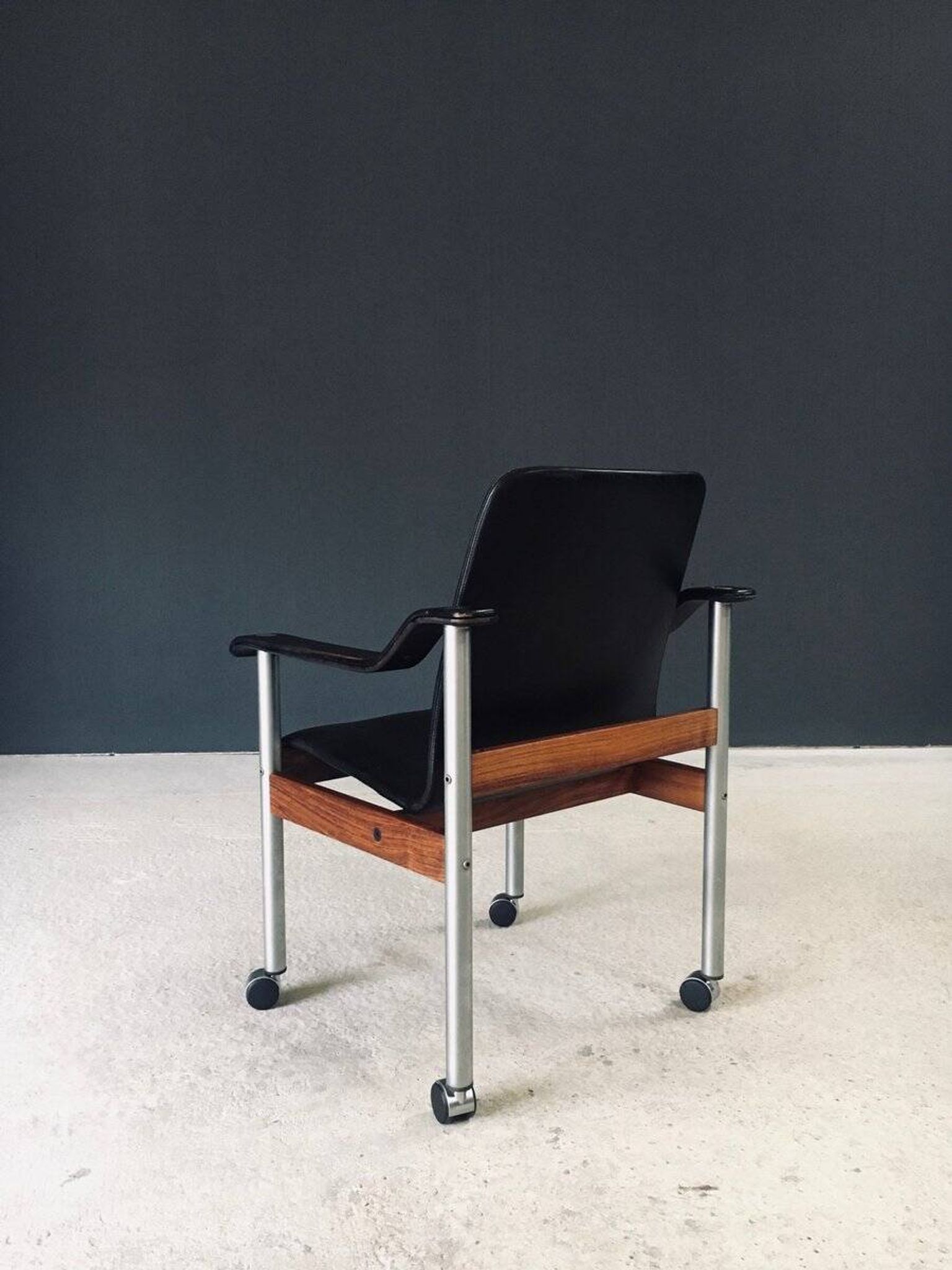 Mid-Century Modern Scandinavian Office Chair from Dyrlund, Denmark, 1960s