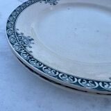 2 old earthenware plates - Rare model