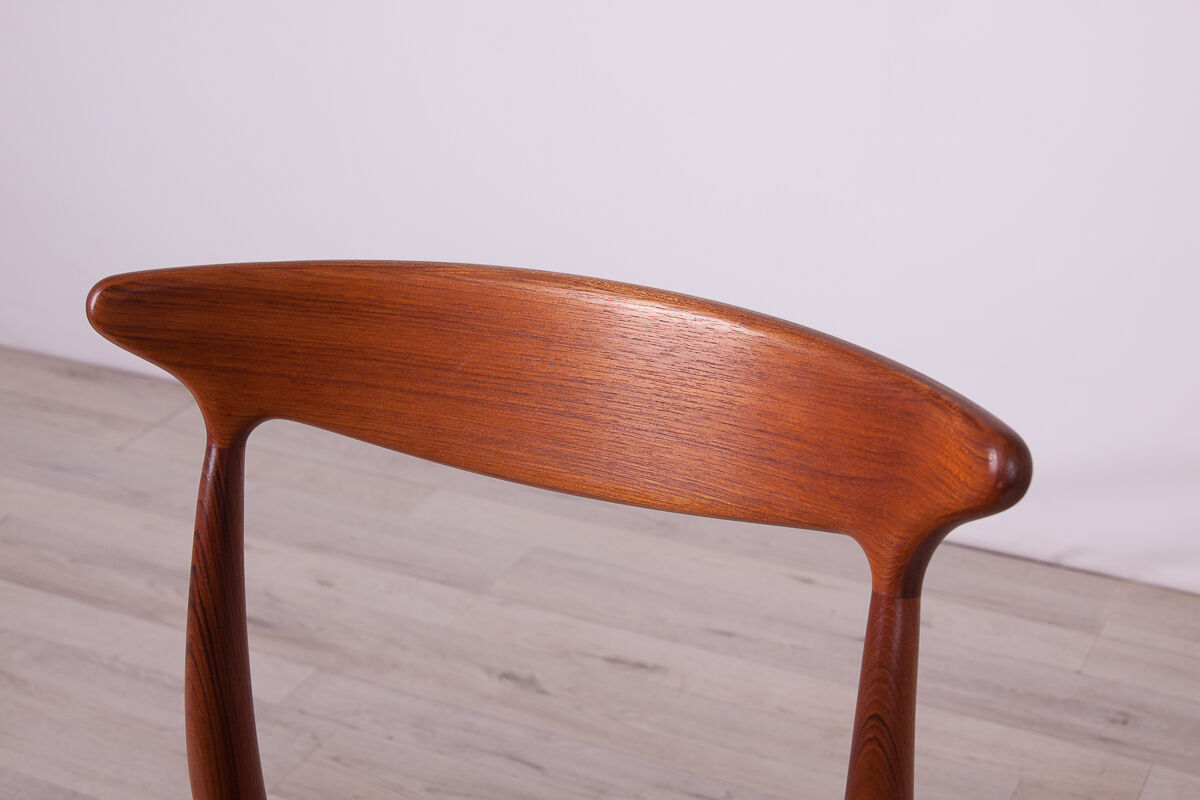 Danish Dining Chairs by Arne Hovmand-Olsen for Mogens Kold, 1960s, Set of 4