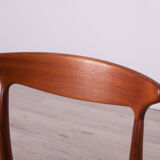Danish Dining Chairs by Arne Hovmand-Olsen for Mogens Kold, 1960s, Set of 4