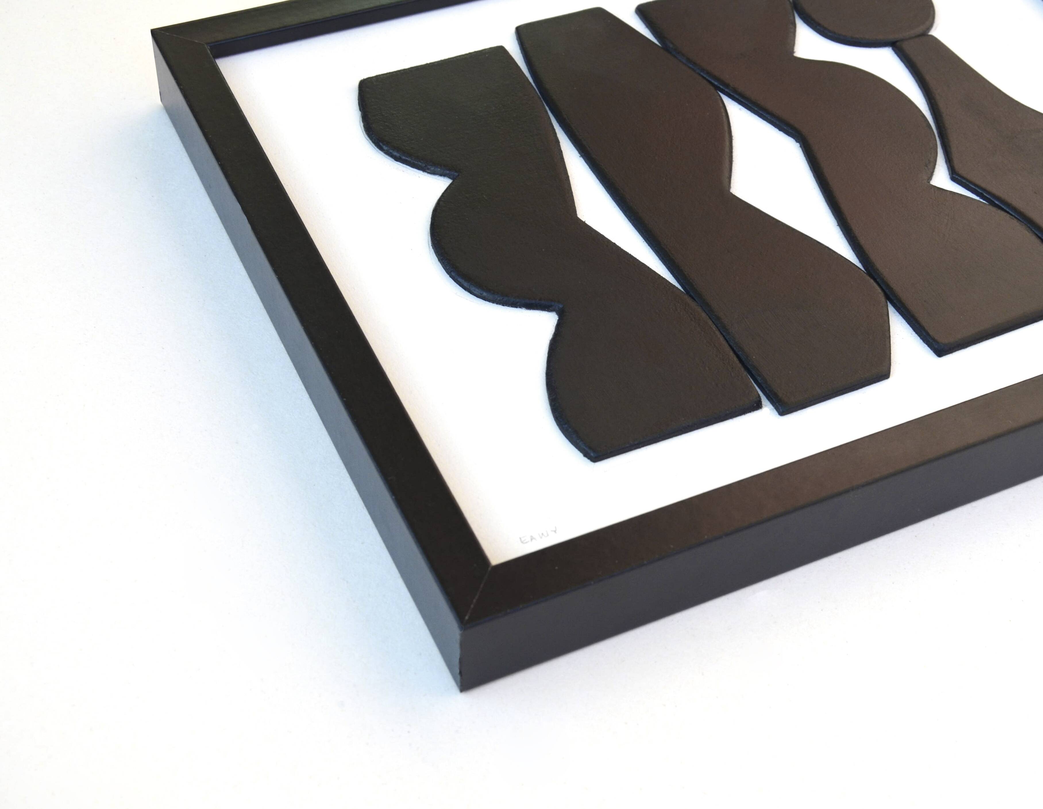 Relief painting - B90 black - signed EAwy