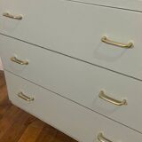Vintage compass feet chest of drawers