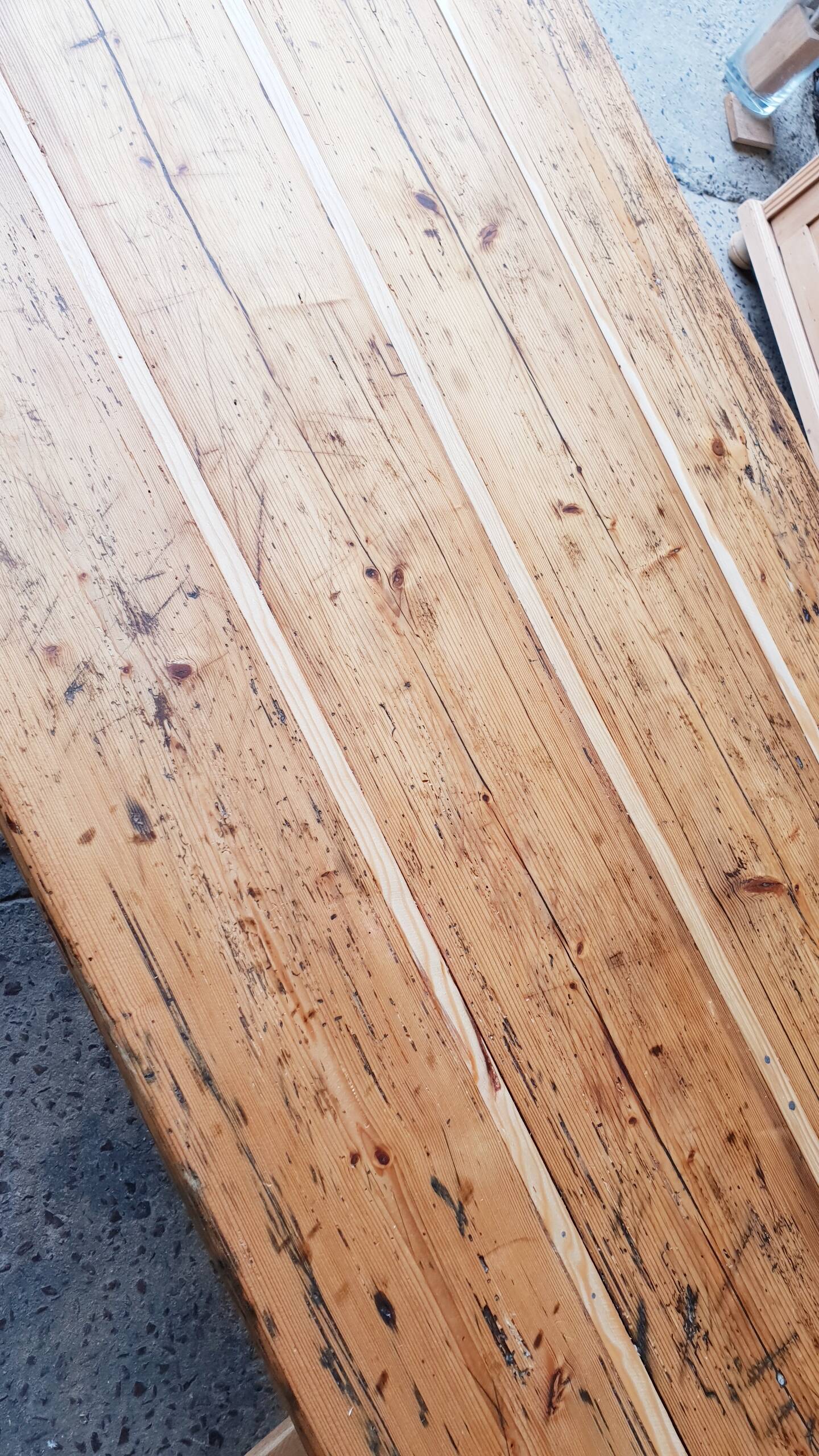 Antique farmhouse table