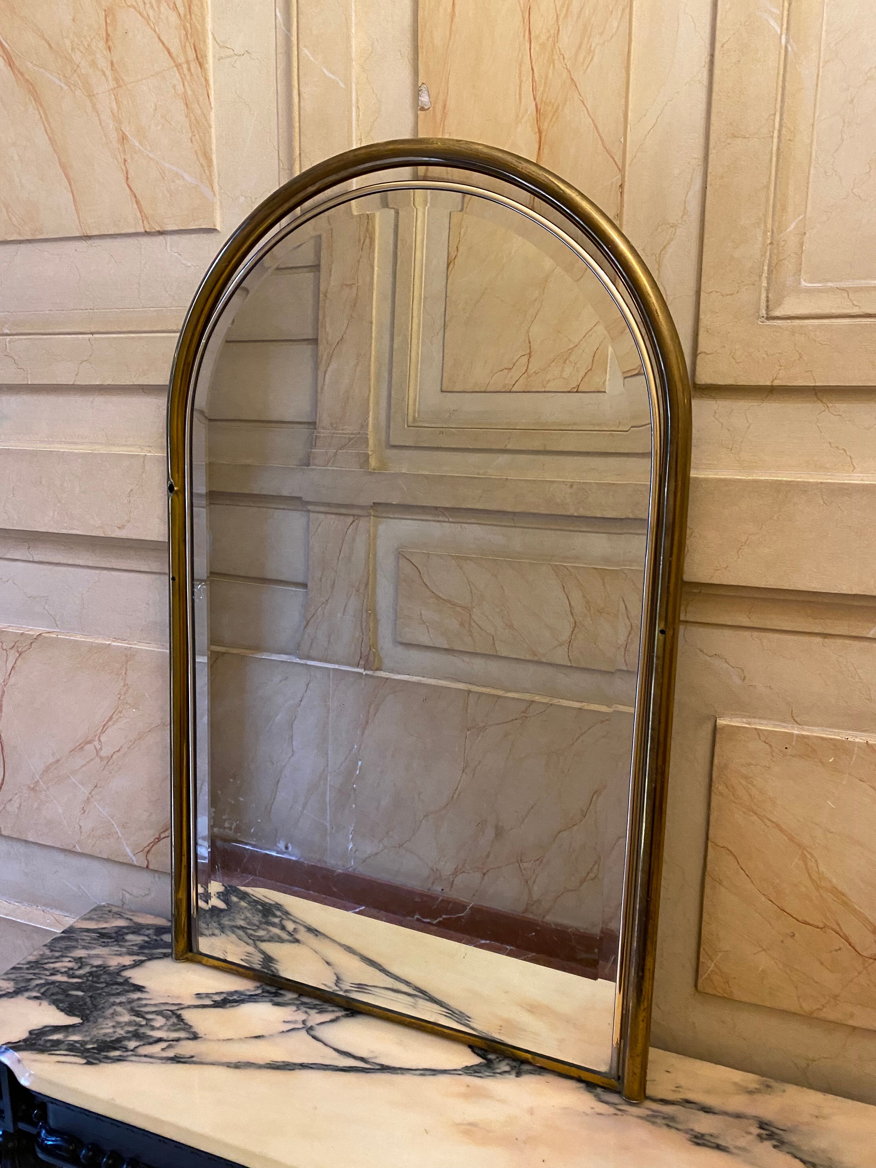 Beveled mirror, 90x57 cm