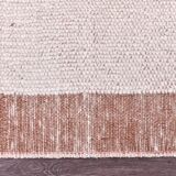 Terracotta wool rugs , 210x130cm small shaggy wool rugs
