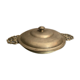 Renaissance style pewter eared vegetable