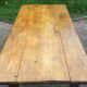 Rustic solid wood kitchen table