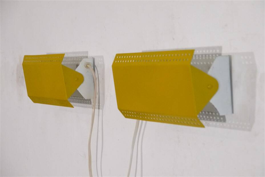 Vintage Scandinavian wall lights from the 1970s