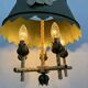 Florentine style chandelier Hollywood Regency 1960s