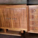 Solid walnut table