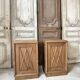 Pair of Art Deco bedside tables in oak
