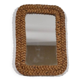Miroir design 1950 en corde