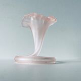 Pink Murano corolla vase