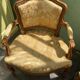 Pair of children's cabriolet armchairs in Louis XV style