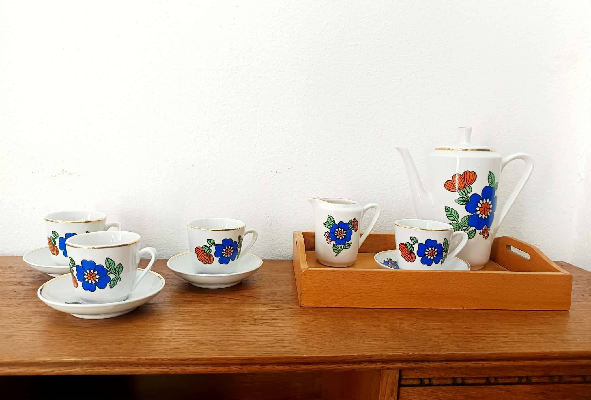 Service à café 1970 vintage