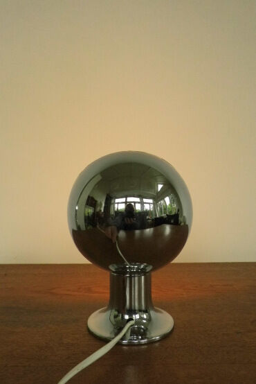 Ball chrome lamp 1970