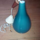 Scandinavian glass pendant light Holmegaard 50, 60's