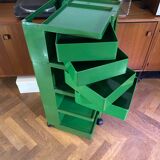 BOBY dessert trolley designed by Joe Colombo, 1970s.