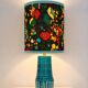 Wireless table lamp made of 1960s West German pottery ceramic.