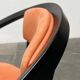 Chaise Postmoderne Allemande Modèle Nostro en Cuir par Andreas Weber pour Rosenthal Einrichtung, années 1980
