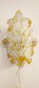 Murano glass wall light. Italy, 1960s.